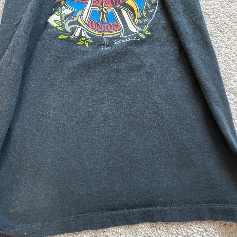 Vintage 1992 Soul Asylum Grave Dancers Union Tour T Shirt 20” x 28” Large - Picture 7 of 8